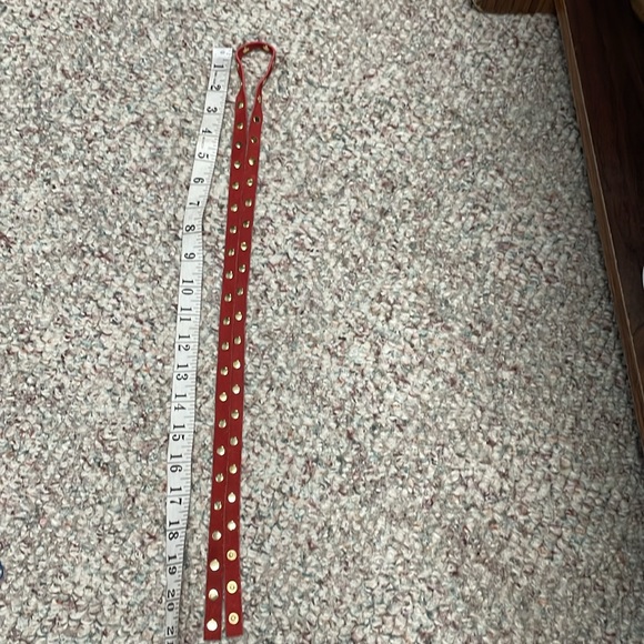 Leather studded wrap bracelet - Picture 3 of 3